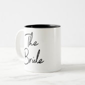 ザブライド結婚のコーヒーマグ ツートーンマグカップ (正面左)