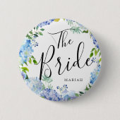 ザブライド |カロライナ開花名前をカスタムする結婚ズ 缶バッジ (正面)