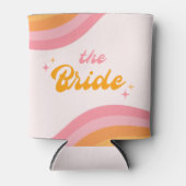 ザブライドGroovyピンク&オレンジ 缶クーラー (正面)