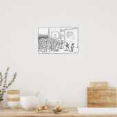 ザブラウニー勉強学 ポスター (キッチン)