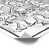 ザブラウニー勉強学 ポスター (角)