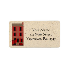 ザブラウンストーン住所 シール