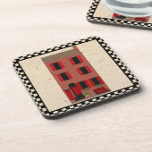 ザブラウンストーン・コルク・コースター コースター (左側)