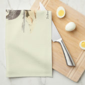 ザブラウンペリカン(Pelecanus occidentalis) NY鳥 キッチンタオル (四つ折り)