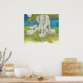 ザブラウン小包ポスター ポスター (キッチン)