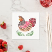 ザブラウン・ヘン スタンダードカクテルナプキン (インサイチュ)