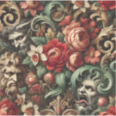 ザブラザースグリーン – ゴシックフローラ枕 シール (正面)