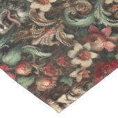 ザブラザースグリーン – ゴシック大プリント テーブルクロス (アングル)