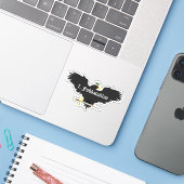 ザブラックイーグル シール (ノートパソコンとiPhone)