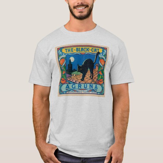 ザブラックキャットアグルーナヴィンテージクレート Tシャツ (正面)