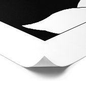 ザブラックキャットバイオーブリー・ベアズリーのポスタープリント ポスター (角)