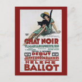 ザブラックキャットマリアヒルフェルシュトラーセウィーンヴィンテージ ポストカード (正面)