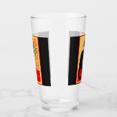 ザブラックキャットルチャットノワール，アート タンブラーグラス (左)