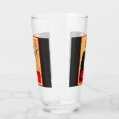 ザブラックキャットルチャットノワール，アート タンブラーグラス (右)