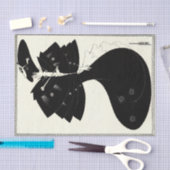 ザブラックケープバイオーブリービーズリーティッシュペーパー 薄葉紙 (クラフト)