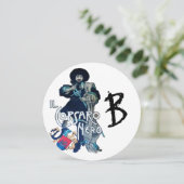 ザブラックコルサーモノグラムホワイトシャンパンラウンド 案内状 (スタンド正面)