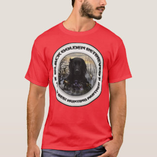 ザブラックゴールデンレトリバー Tシャツ