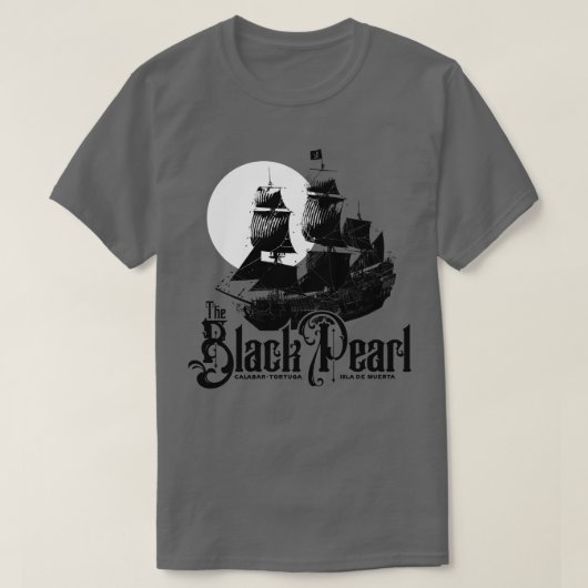 ザブラックパール Tシャツ (デザイン正面)