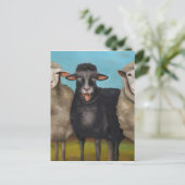 ザブラックヒツジ ポストカード (スタンド正面)