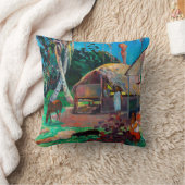 ザブラックピッグGauguin クッション (ブランケット)