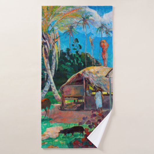 ザブラックピッグGauguin バスタオル (バスタオル)