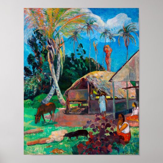 ザブラックピッグGauguin ポスター (正面)