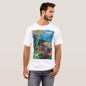 ザブラックピッグGauguin Tシャツ (正面フル)