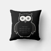 ザブラックフクロウ クッション (裏面)