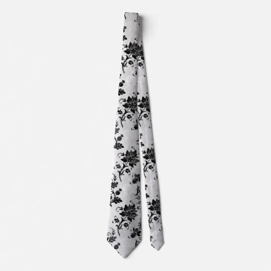 ザブラックベルベットシリーズデザイン11 ネクタイ (正面)