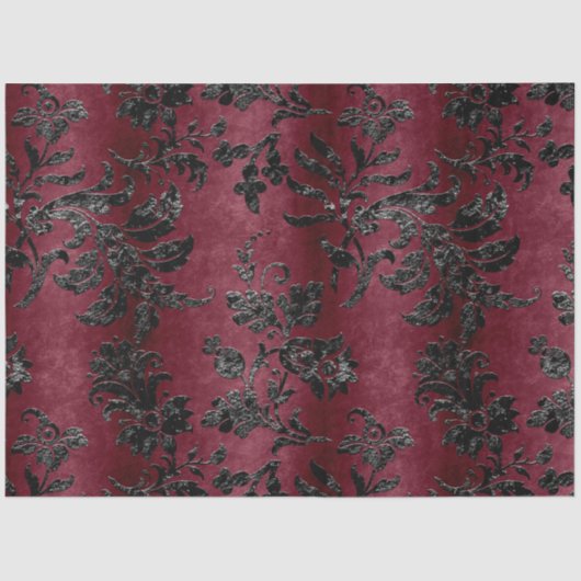 ザブラックベルベットシリーズデザイン1 薄葉紙 (正面)