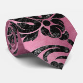 ザブラックベルベットシリーズデザイン6 ネクタイ (ロール)