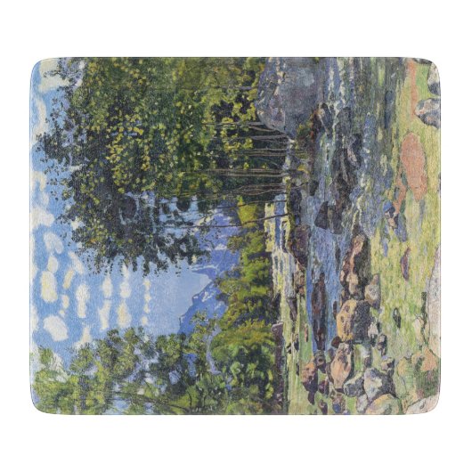 ザブラックルトシーナ(バイフェルディナンドホドラー) カッティングボード (正面)