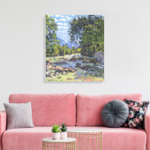 ザブラックルトシーナ(バイフェルディナンドホドラー) キャンバスプリント (インサイチュ (リビング))