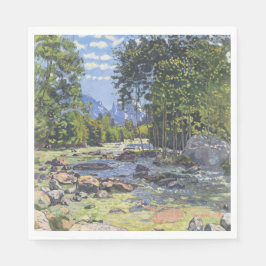 ザブラックルトシーナ（バイフェルディナンドホドラー） スタンダードランチョンナプキン