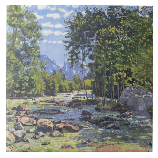 ザブラックルトシーナ(バイフェルディナンドホドラー) タイル (正面)