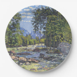 ザブラックルトシーナ（バイフェルディナンドホドラー） ペーパープレート