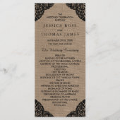 ザブラックレースオンバーラップ素朴ズコレク結婚ション プログラム (正面)