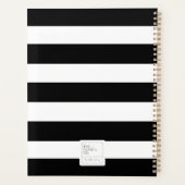 ザブラック&ホワイトクラシック プランナー手帳 (裏面)