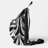 ザブラック&ホワイトフィナリー スリングバッグ (右)