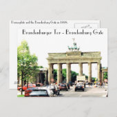 ザブランデンブルク門 ポストカード (正面/裏面)