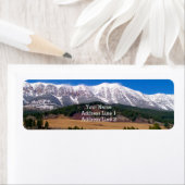 ザブリジャーマウンテンレンジ差出人住所ラベル ラベル (インサイチュ)