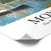 ザブリッジアットアルジェンティーユバイクロード・モネ ポスター (角)