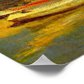 ザブリッジアットアルジェンティーユバイクロード・モネ ポスター (角)