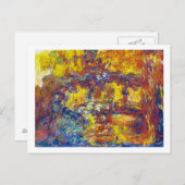 ザブリッジ日本のクロードモネ ポストカード (正面/裏面)