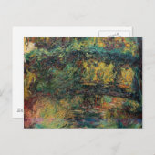 ザブリッジ日本の – クロードモネ ポストカード (正面/裏面)
