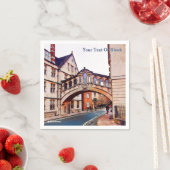 ザブリッジ・オブ・シェーズ(Bridge of Sighs) – オックスフォード スタンダードカクテルナプキン (インサイチュ)