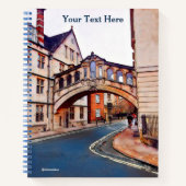 ザブリッジ・オブ・シェーズ(Bridge of Sighs) – オックスフォード ノートブック (正面)