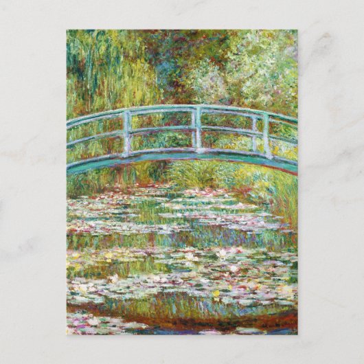 ザブリッ日本のジ1899クロードモネ ポストカード (正面)