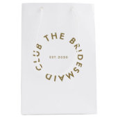 ザブリデスメイドクラブバチェロレッテ ミディアムペーパーバッグ (正面)