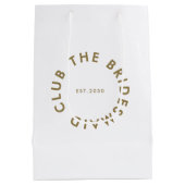 ザブリデスメイドクラブバチェロレッテ ミディアムペーパーバッグ (裏面)